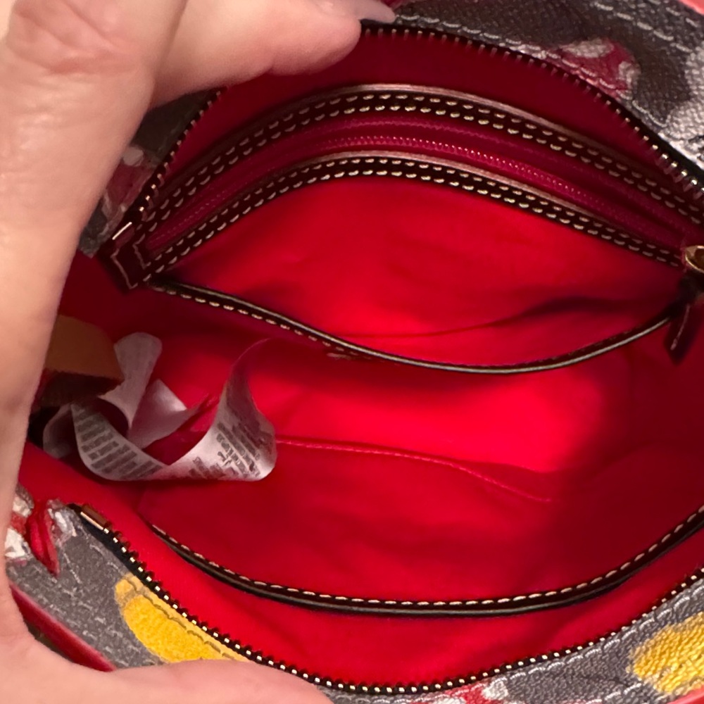 Disney Dooney & Bourke Mickey and Minnie Crossbody Bag - Picture 8 of 16